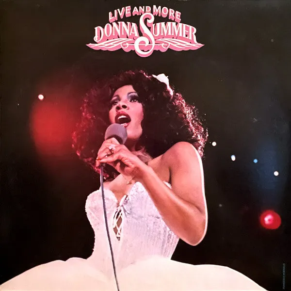 Donna Summer Live And More 2xLP disco USA PRC