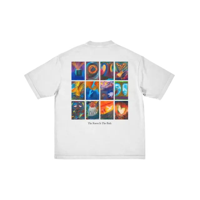 Gary White Art t-shirt cotone bianca
