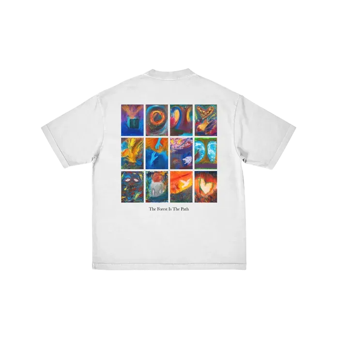 Gary White Art t-shirt cotone bianca