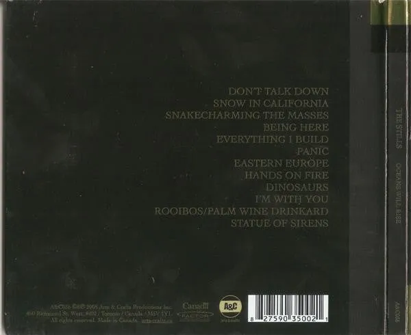The Stills Oceans Will Rise CD album usato VG+