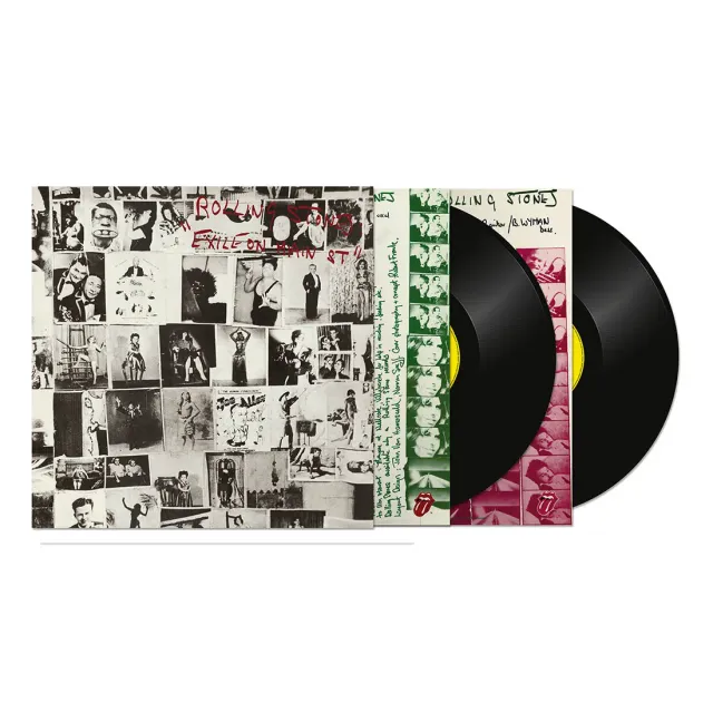 Rolling Stones Exile On Main St 2LP vinile 180g half-speed