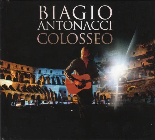 Biagio Antonacci Colosseo CD + DVD live pop VG+