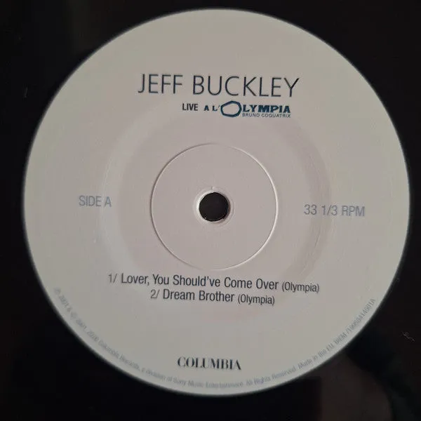 Jeff Buckley Live A L'Olympia doppio vinile 2xLP RSD limitata