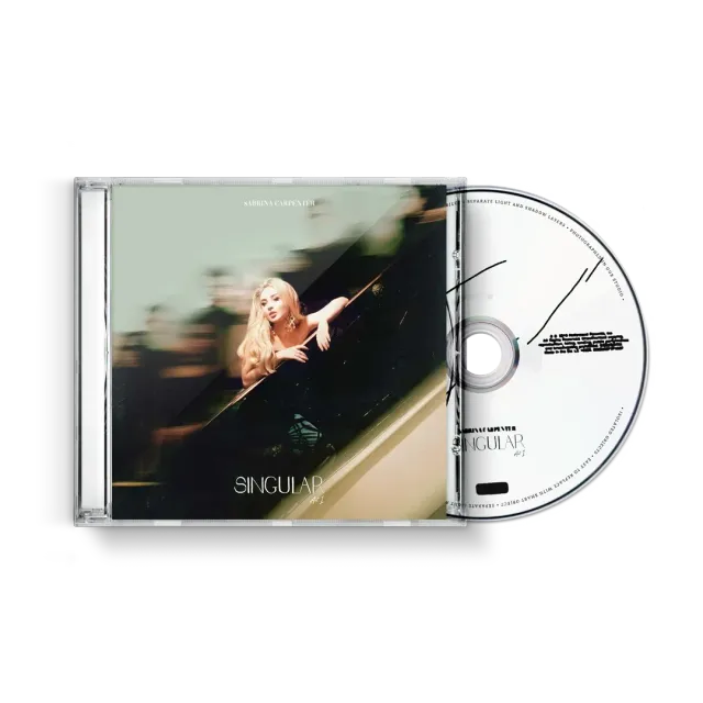 Sabrina Carpenter Singular Act I CD jewel case 8 brani
