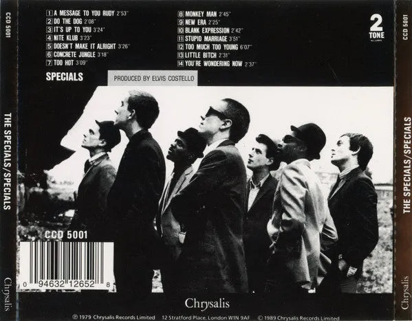 The Specials Specials CD album ristampa ska