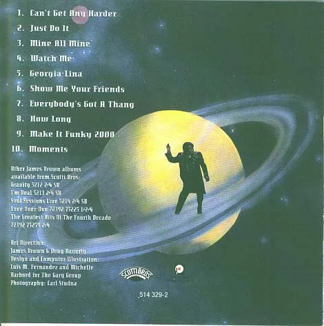 James Brown Universal James cd album funk