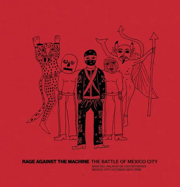 Rage Against The Machine Battle Mexico City vinile LP