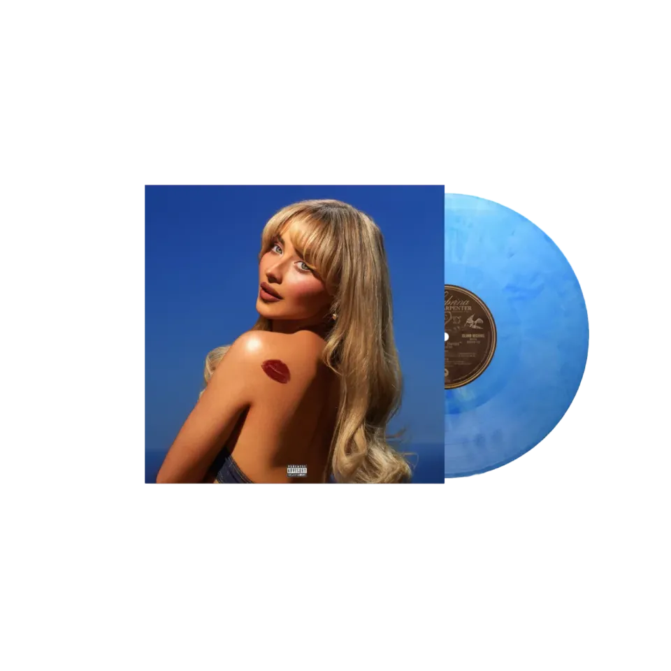 Sabrina Carpenter Short n' Sweet LP vinile azzurro gatefold