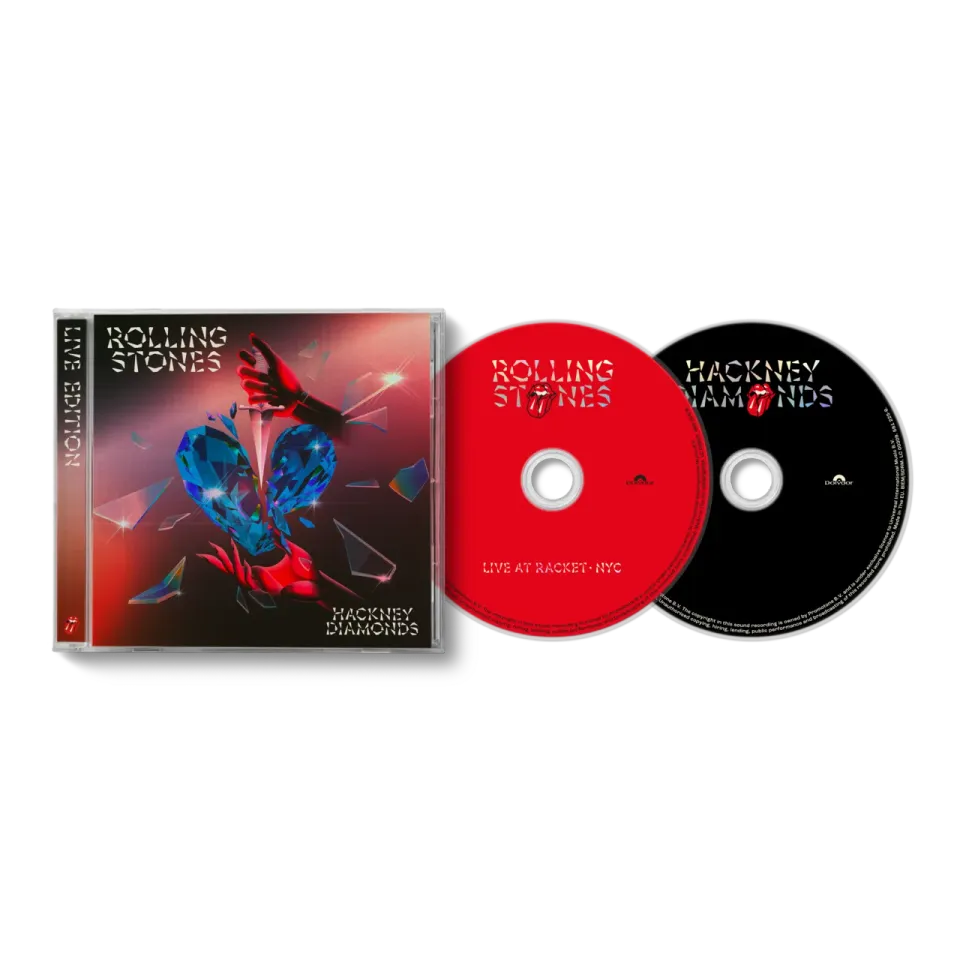Rolling Stones Hackney Diamonds 2CD live edition