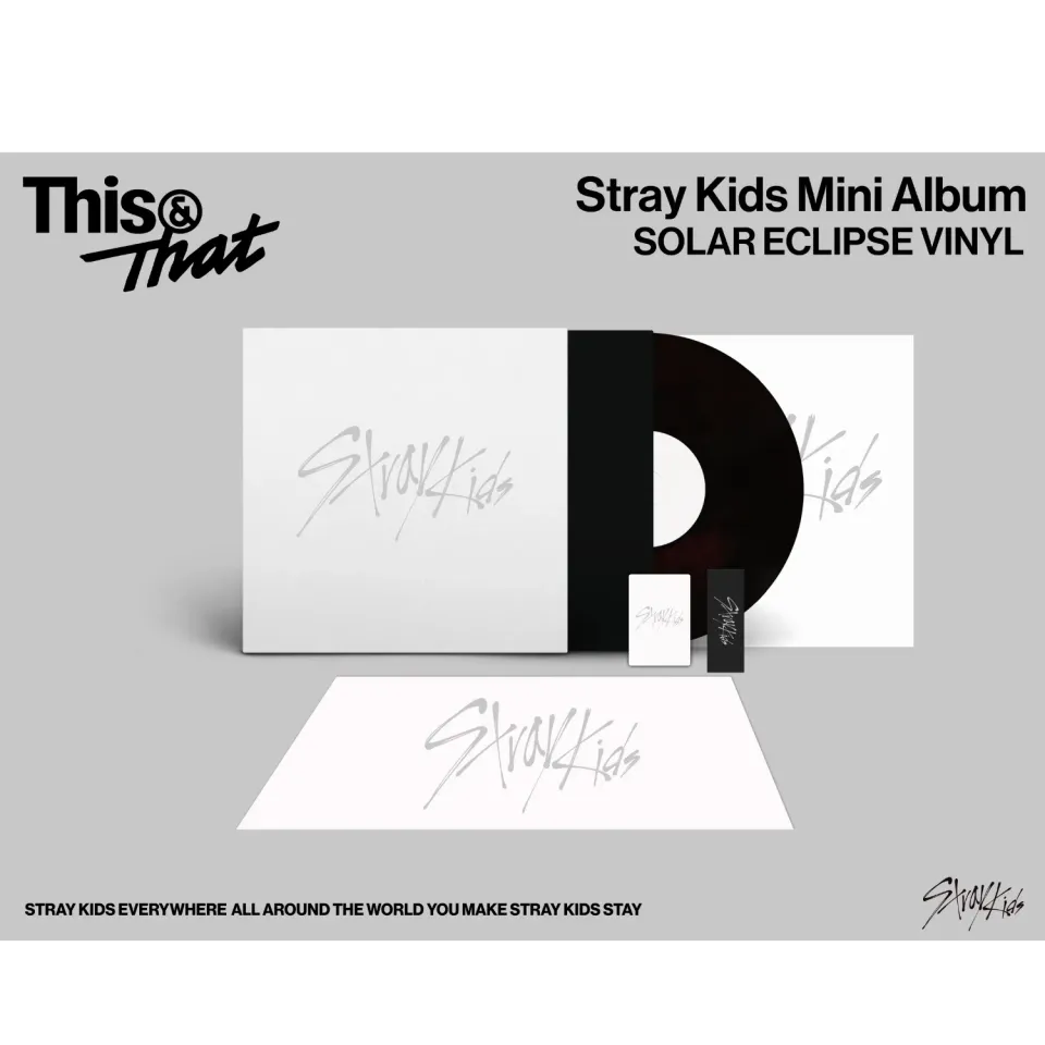 Polydor Stray Kids This That LP vinile solar eclipse