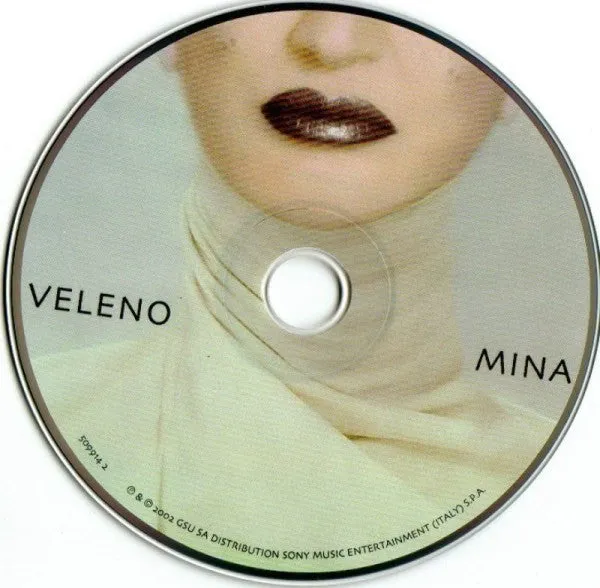 Mina Veleno CD album vocal 2002