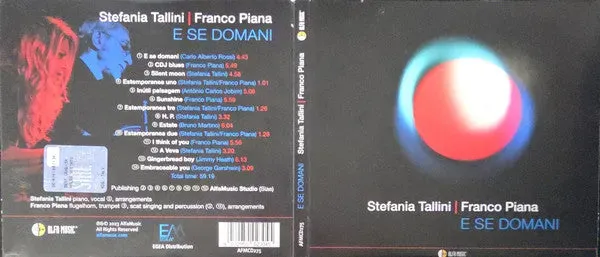 Stefania Tallini E Se Domani CD album mint latin jazz