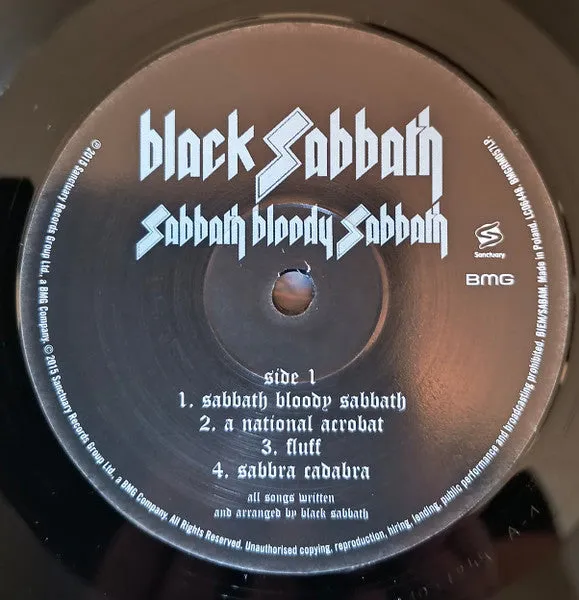 Black Sabbath Sabbath Bloody Sabbath LP vinile gatefold 180g