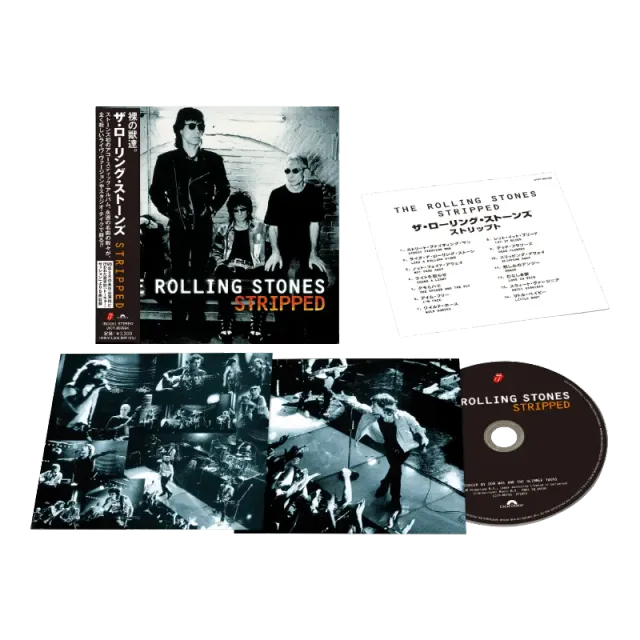 Polydor Stripped 1995 SHM-CD cd giapponese