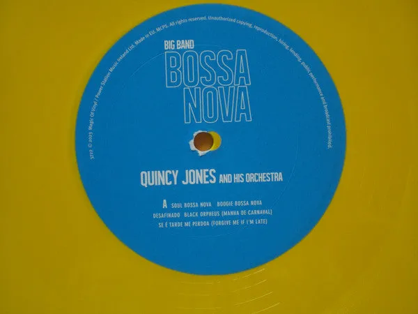 Quincy Jones Big Band Bossa Nova LP giallo 180g 2023