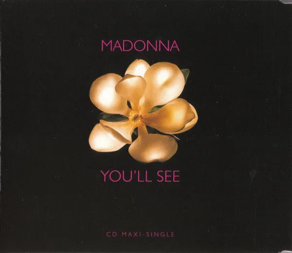 Madonna You'll See maxi CD ballad 4 brani