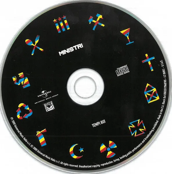 Ministri Tempi Bui cd album power pop punk italiano