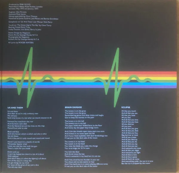 Pink Floyd The Dark Side Of The Moon LP 50° rimasterizzato