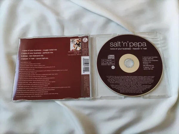 Salt'N'Pepa None Of Your Business CD singolo VG+