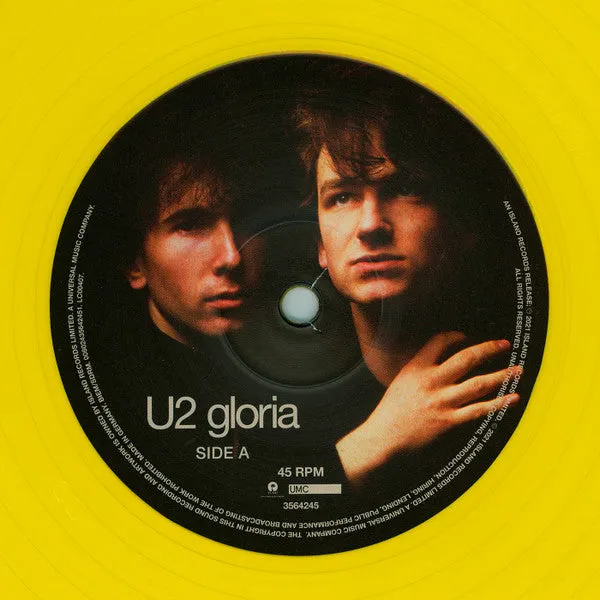 U2 Gloria 12" EP vinile giallo RSD Ltd