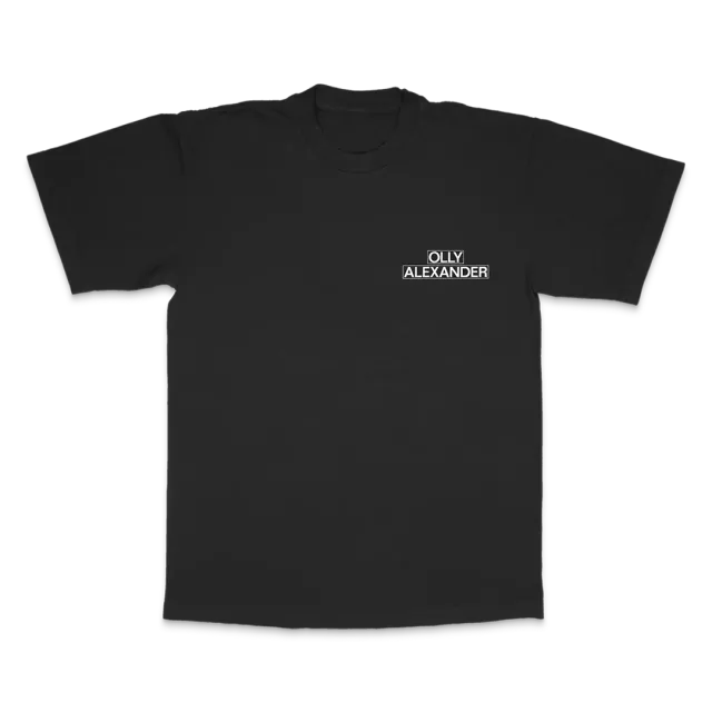 Olly Alexander Polari T-Shirt Cotone Stampa Fronte Retro