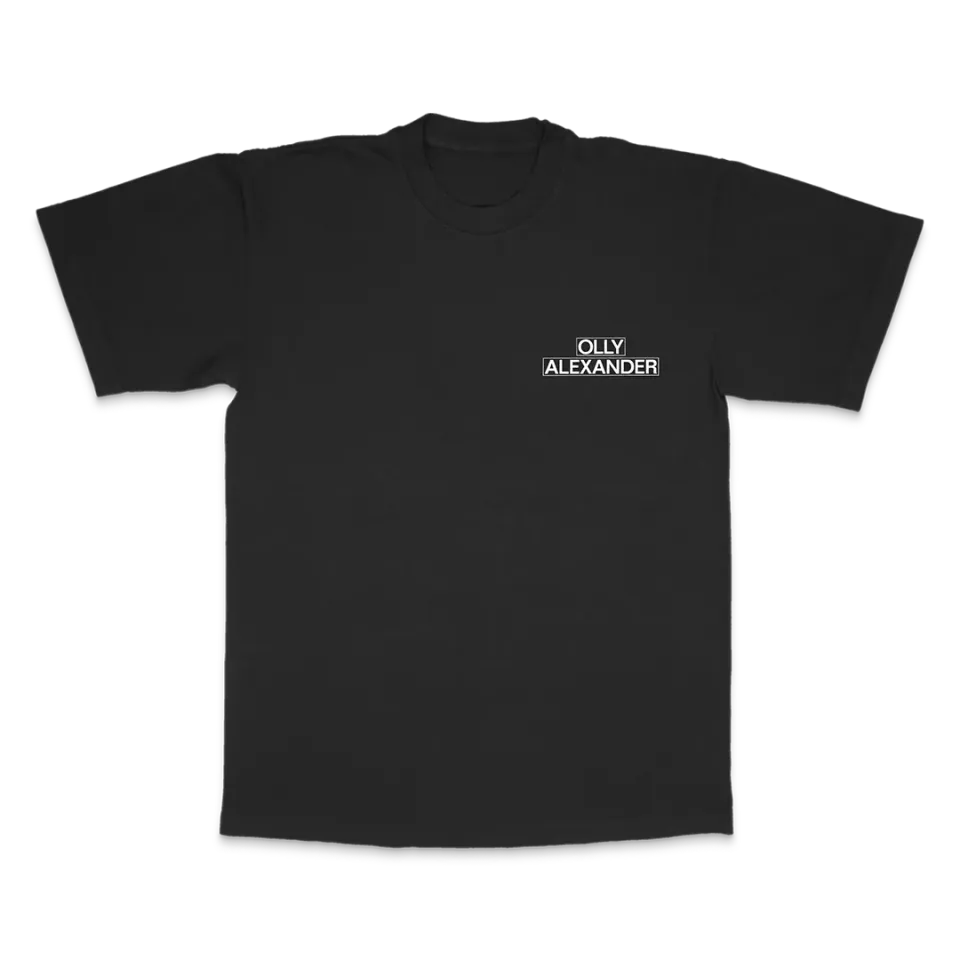 Olly Alexander Polari T-Shirt Cotone Stampa Fronte Retro