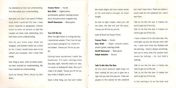 Everything But The Girl Worldwide CD album synth-pop