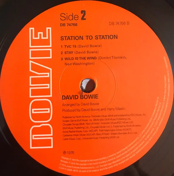 David Bowie Station To Station LP vinile 180g remaster