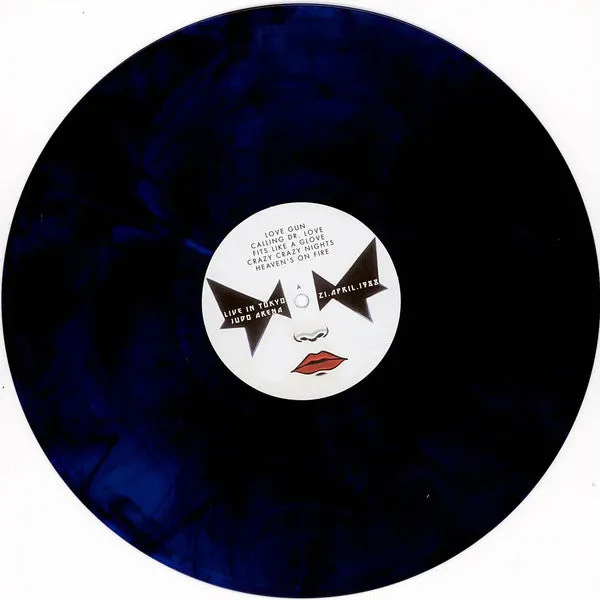 Kiss Night Of The Living Tokyo vinile LP blu