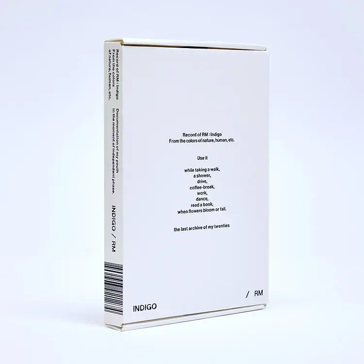 RM Indigo CD Book Edition con poster e photocards