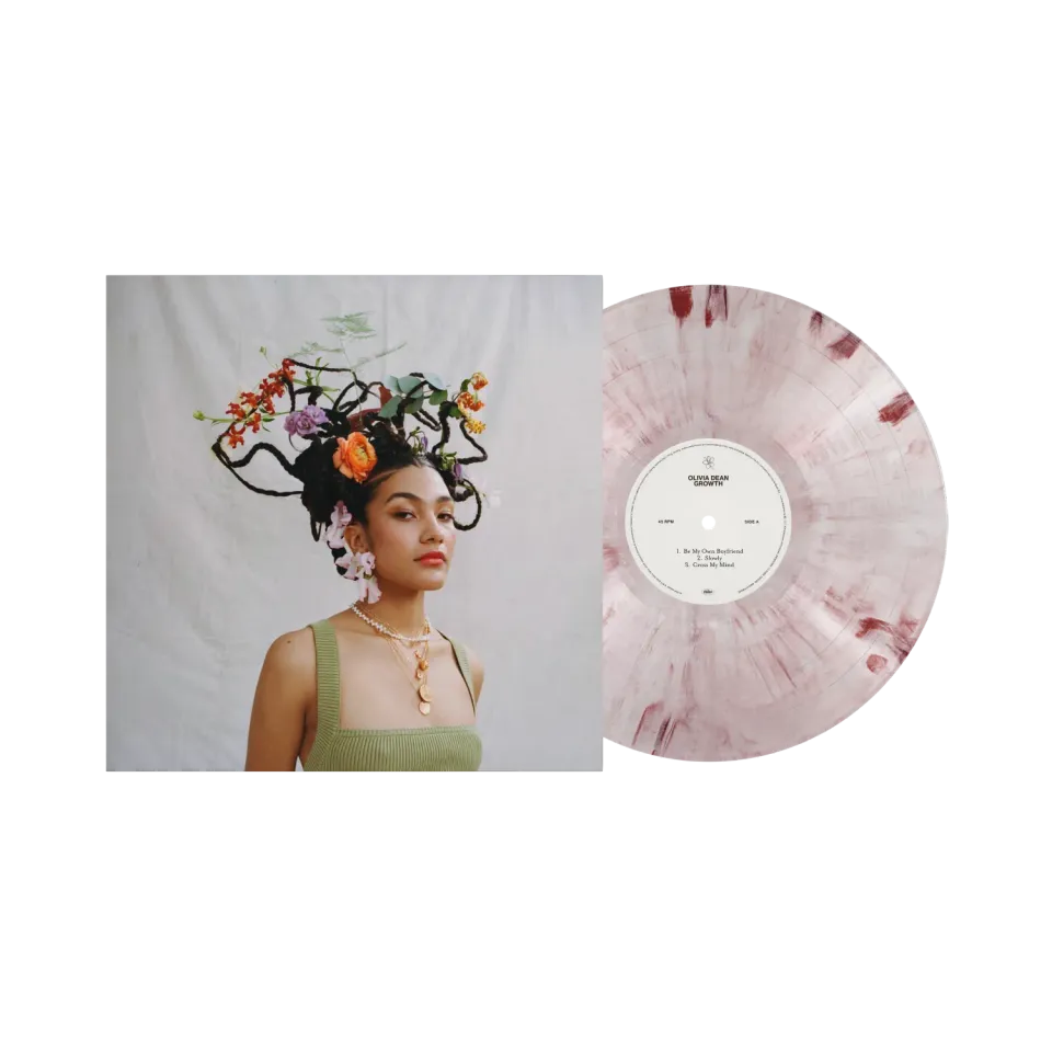 Polydor Growth 10" Vinile Rosa Marmorizzato EP 5 Brani