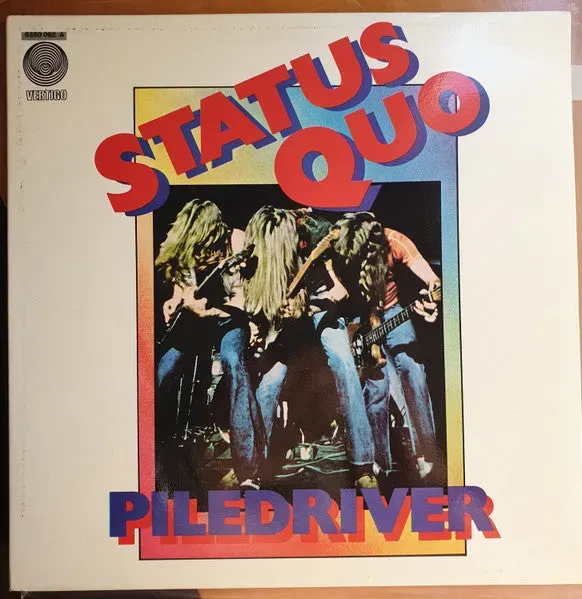 Status Quo Piledriver vinile LP gatefold italiano