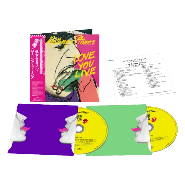 Rolling Stones Love You Live 2CD SHM-CD