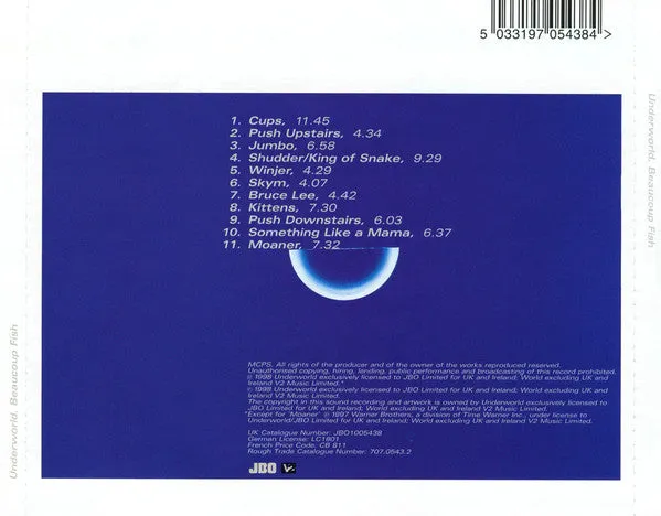 Underworld Beaucoup Fish CD album usato techno 1999