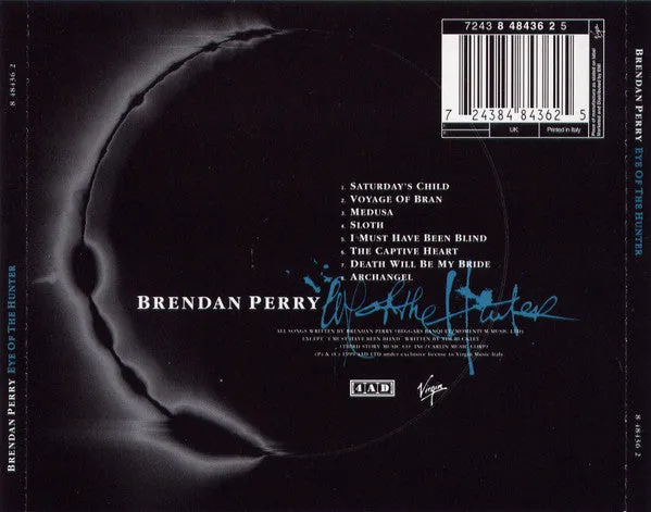 Brendan Perry Eye Of The Hunter CD album VG