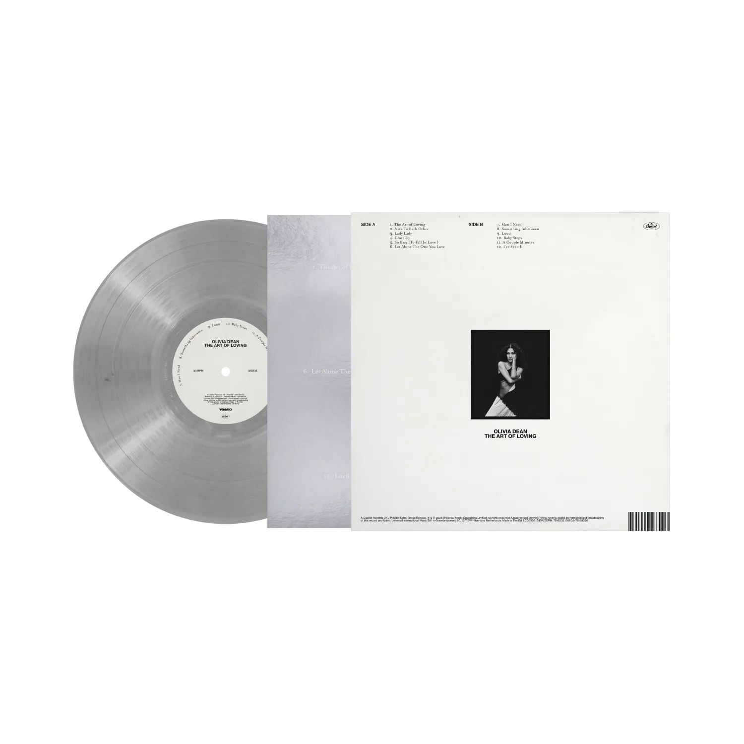 Olivia Dean The Art of Loving vinile argento 180g half-speed