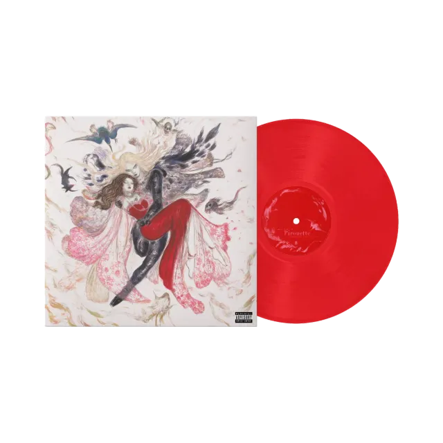 2hollis Pirouette vinile LP rosso edizione limitata