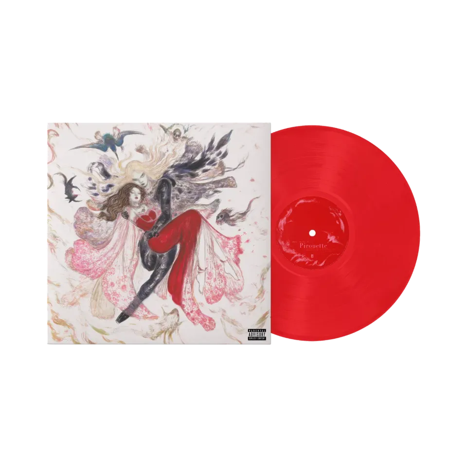 2hollis Pirouette vinile LP rosso edizione limitata