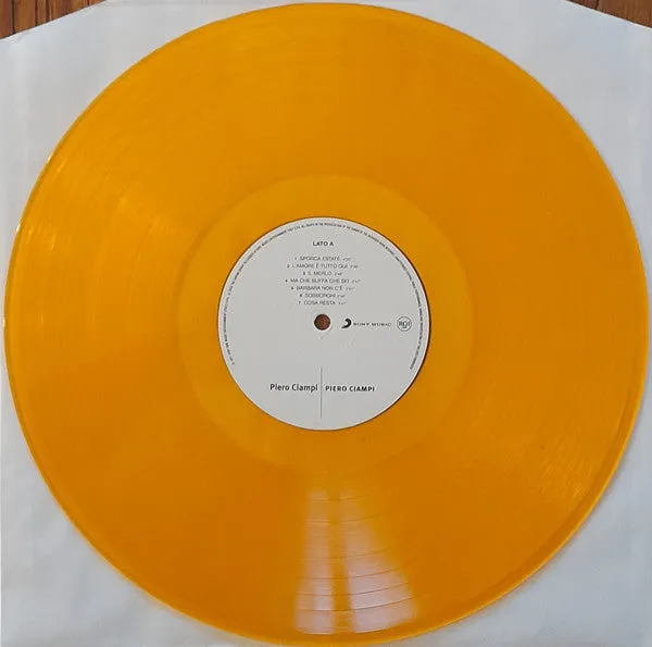 Piero Ciampi vinile LP arancione 180g 2022