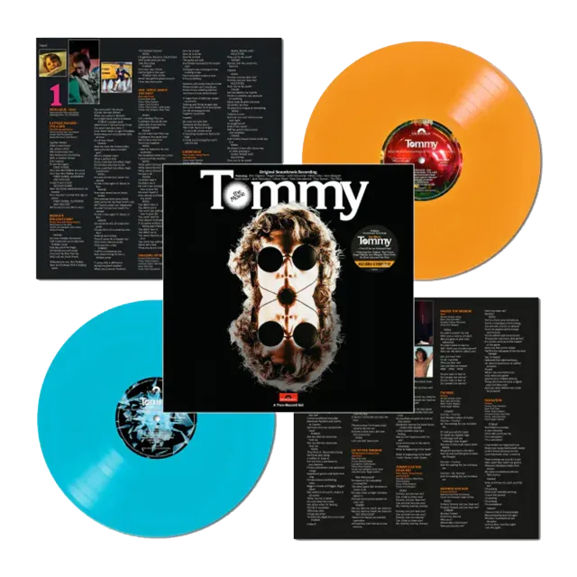 The Who Tommy OST doppio vinile arancio blu RSD25