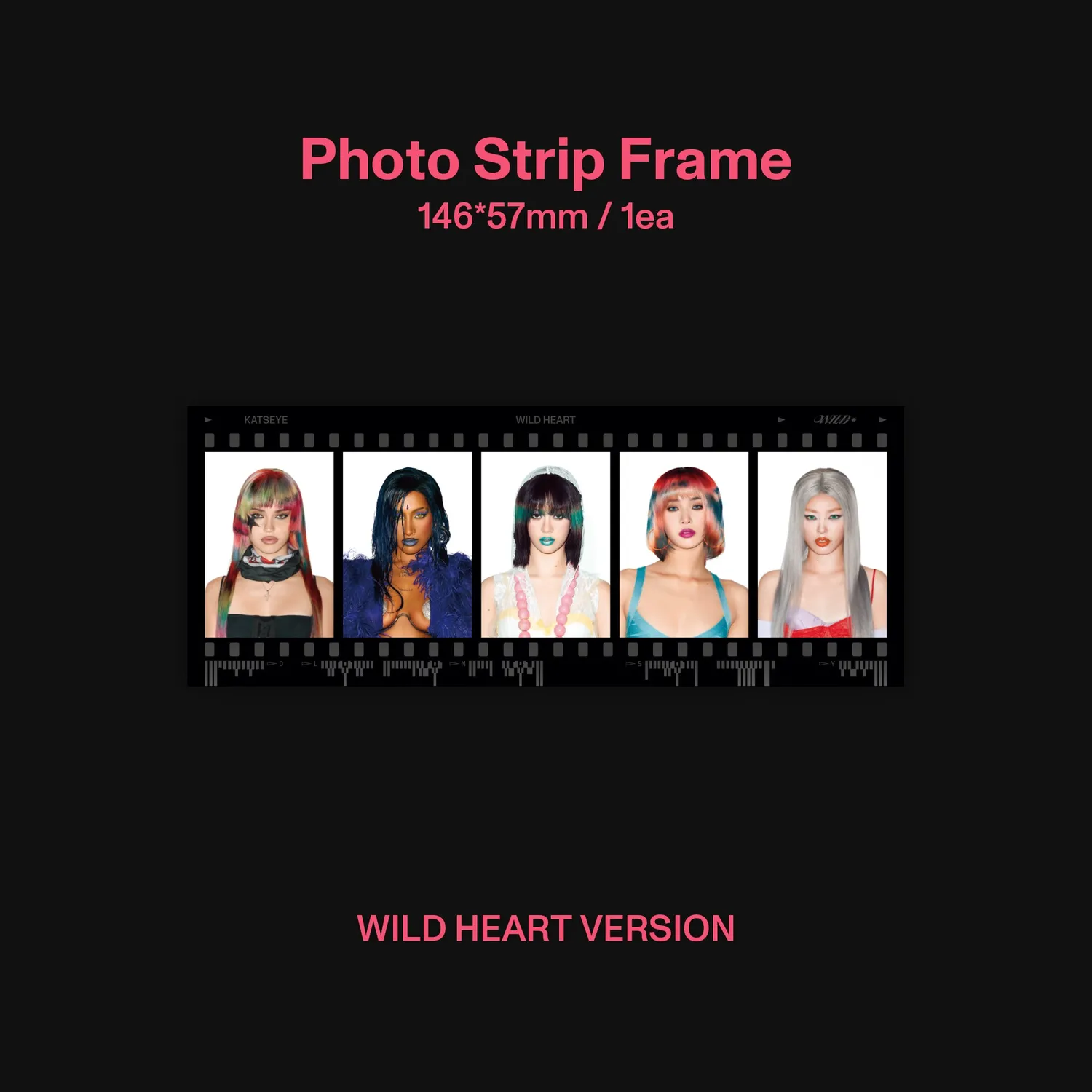KATSEYE WILD Wild Heart ver. CD con photobook