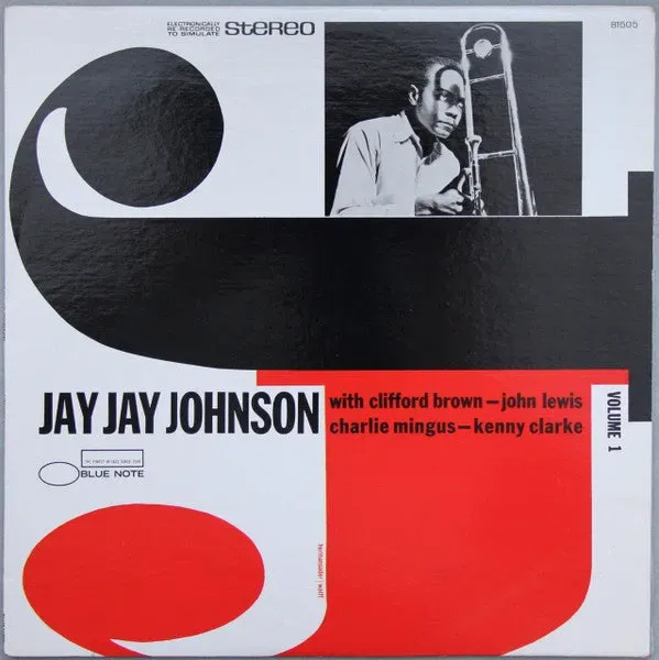 Jay Jay Johnson Eminent Volume 1 LP Blue Note