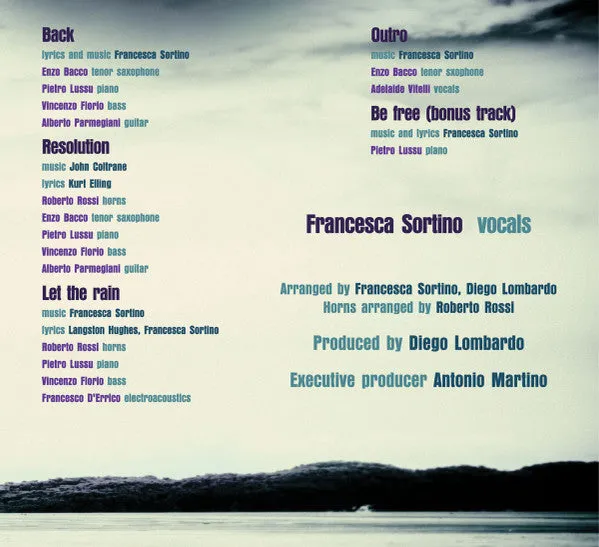 Francesca Sortino Be Free CD album Mint