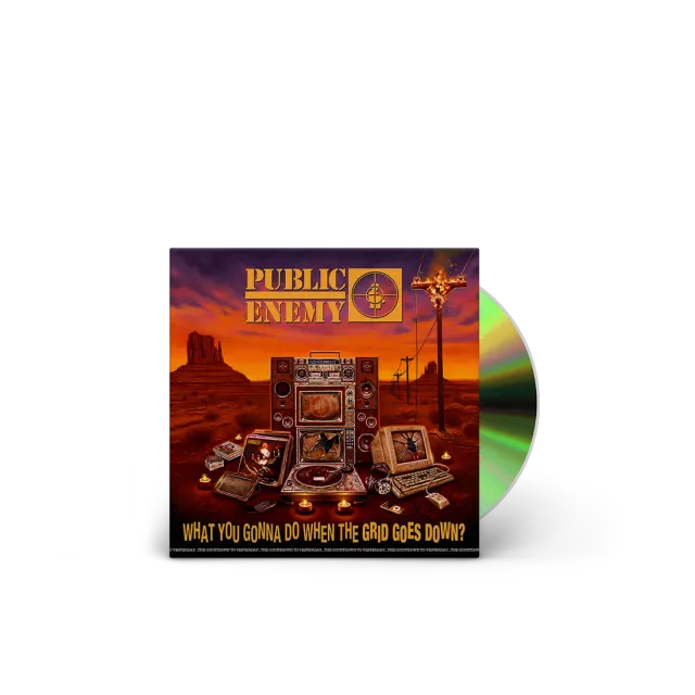Polydor Records Public Enemy Grid Goes Down CD