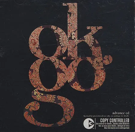 OK Go Oh No CD Album Promo Card Slipcase