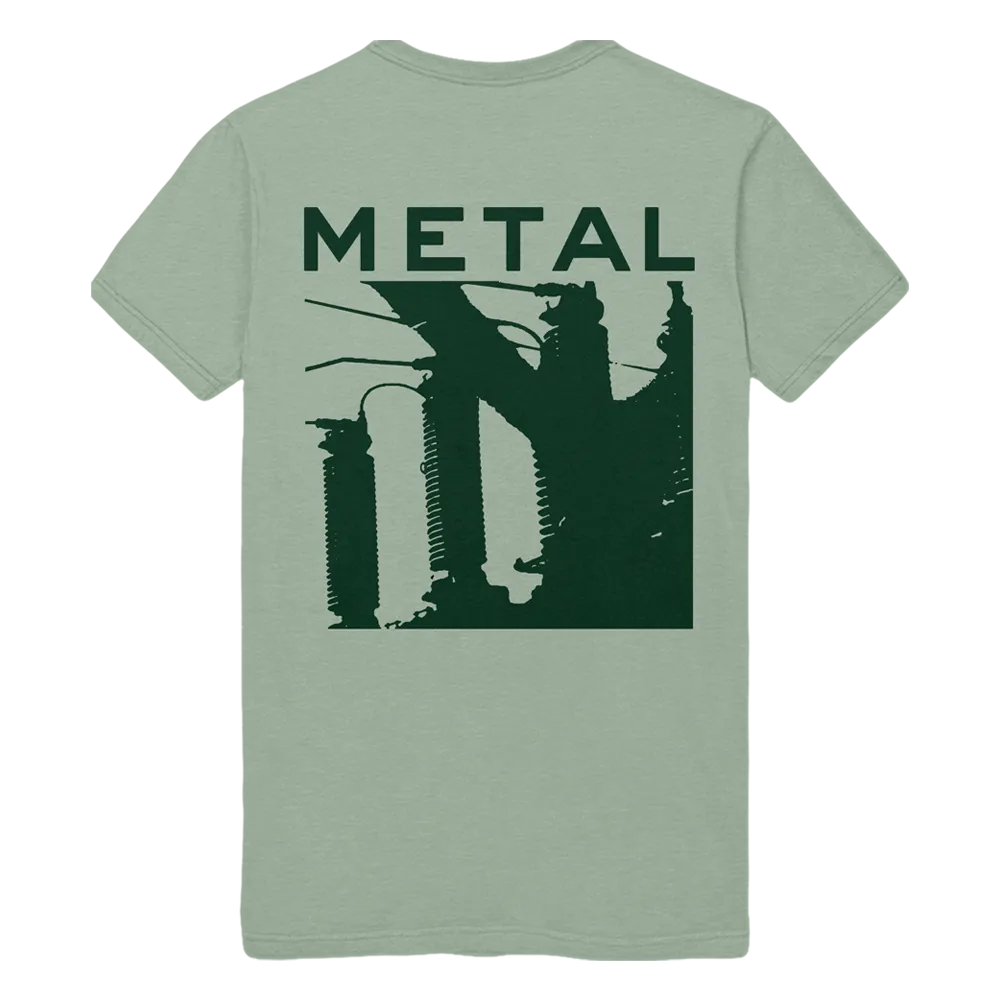 R.E.M. Elements T-shirt maglietta salvia cotone