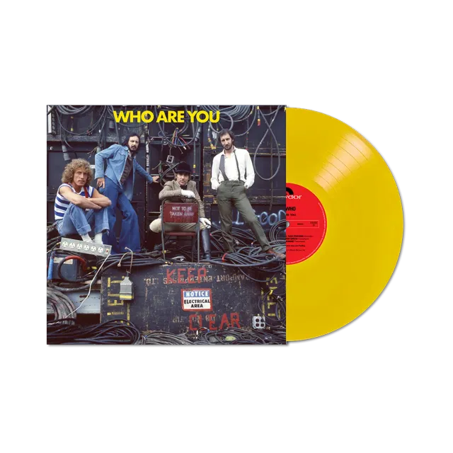 The Who Who Are You LP vinile giallo 180g