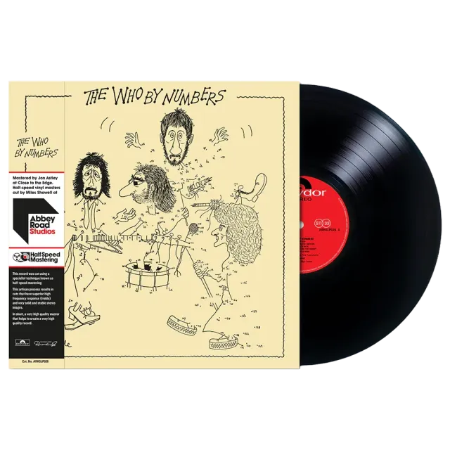 The Who By Numbers vinile LP half-speed 180g obi