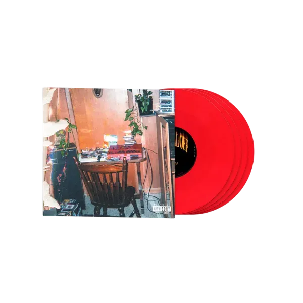 J Cole The Fall-Off vinile rosso 4LP 24 brani