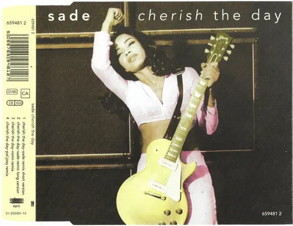 Sade Cherish The Day CD maxi VG+ remix 1993
